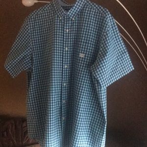 Chaps Men’s Short Sleeve Button Up